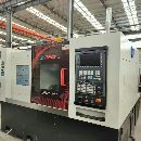 乔锋HQT08-380数控车床2022生产，原厂调试一个产品后.